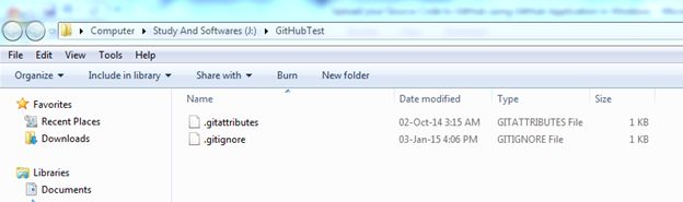 repository will get opened